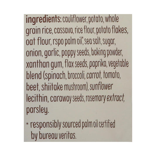 From The Ground Up Everything Snacking Crackers - Case Of 6 - 3.5 Oz