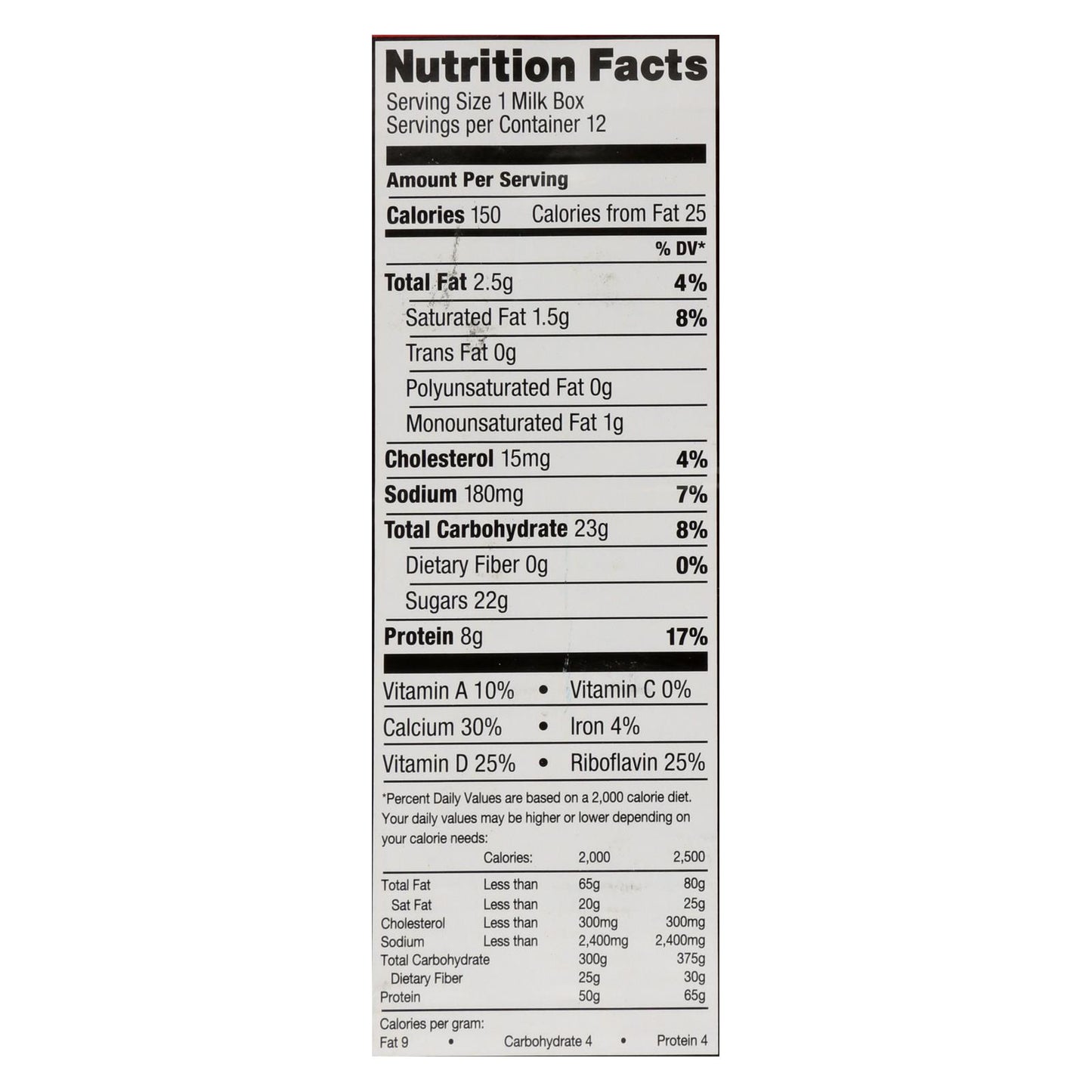 Horizon Lowfat Chocolate Milk - 1 Each - 12/8 Fz