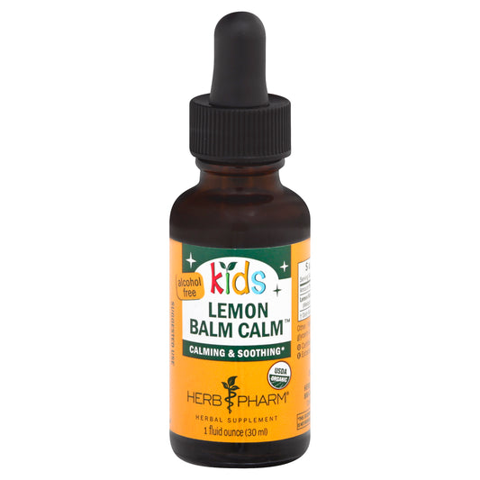 Herb Pharm - Kids Lemon Blm Clm Glcr - 1 Each-1 Fz