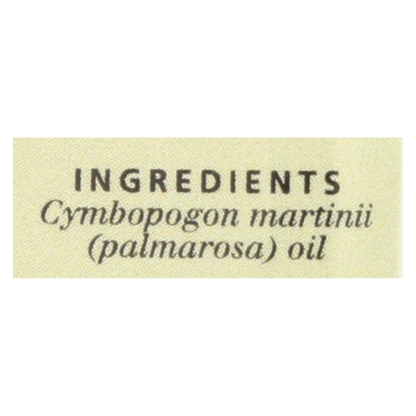 Aura Cacia - Pure Essential Oil Palmarosa - 0.5 Fl Oz