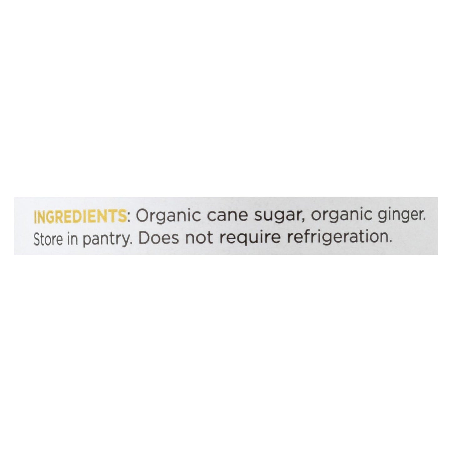 The Ginger People Organic Ginger Syrup - Case Of 12 - 8 Fz