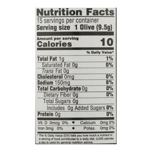 Sable And Rosenfeld Pimento Olives - Case Of 6 - 5 Oz