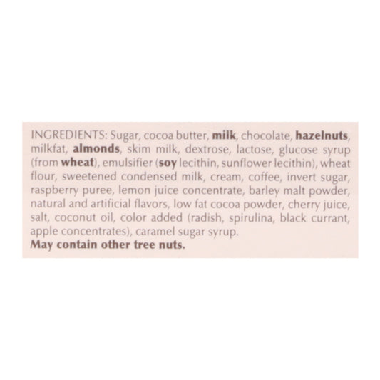 Lindt - Mini Pralines Magenta Bx - Case Of 8-6.2 Oz