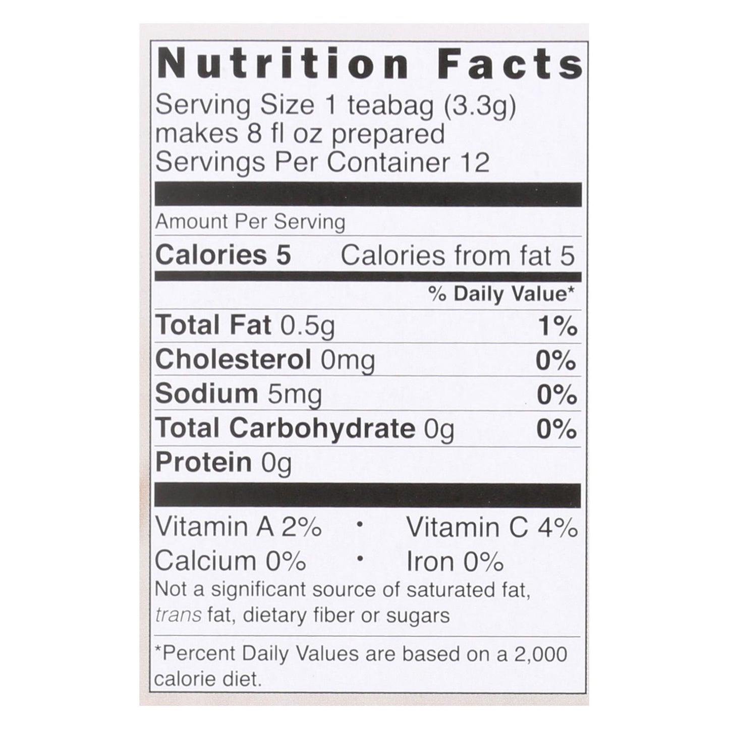 Numi Organic Tea Herbal Tea, Chocolate Rooibos - Case Of 6 - 16 Bag