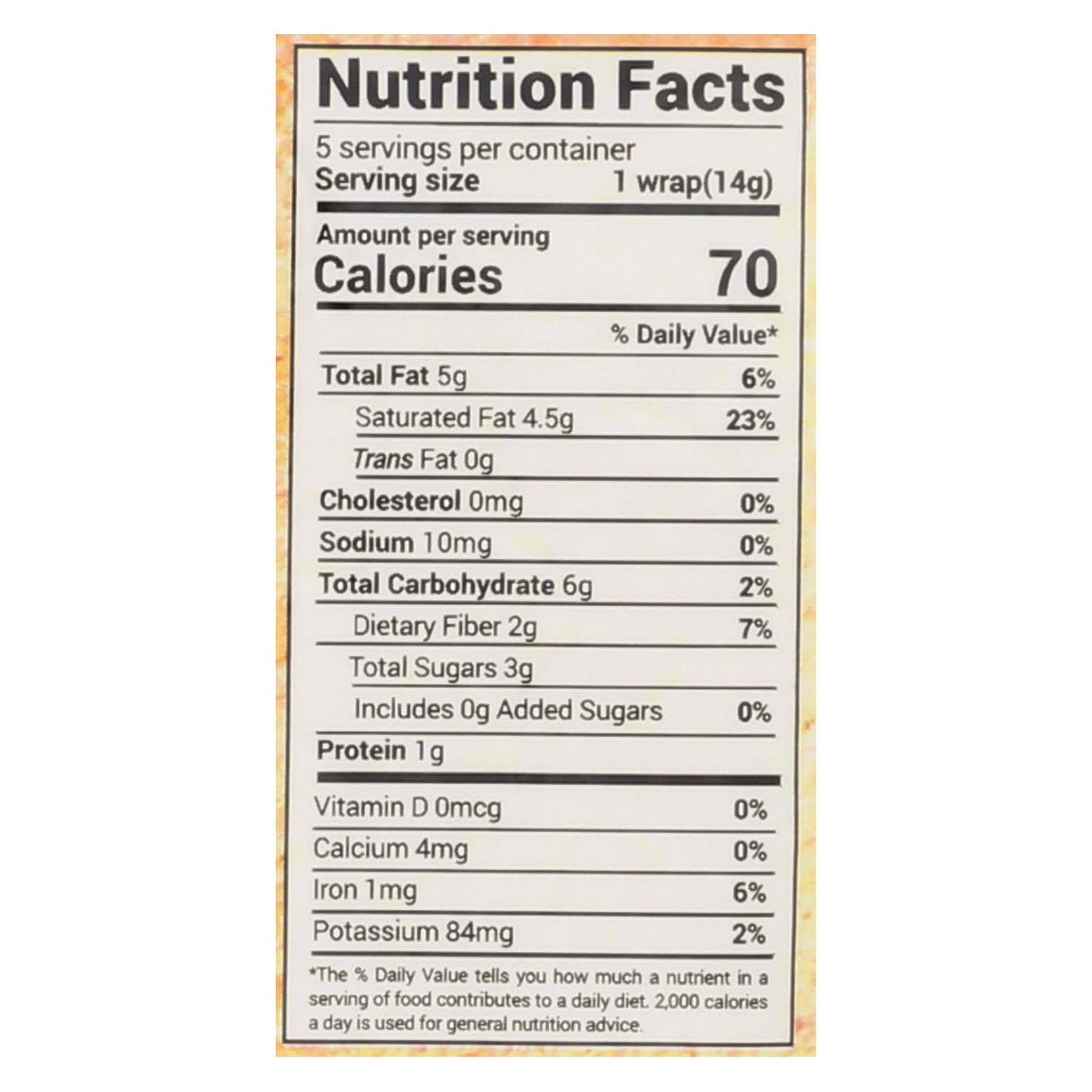 Nuco Organic Turmeric Coconut Wraps - Case Of 12 - 2.47 Oz