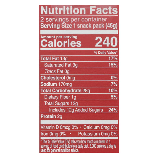 Biscoff - Snack Pck Cookie Butter Brdstk - Case Of 8 - 1.6 Oz