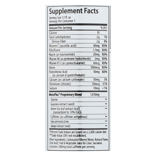 Celsius Sparkling Wild Berry Dietary Supplement - Case Of 12 - 12 Fz