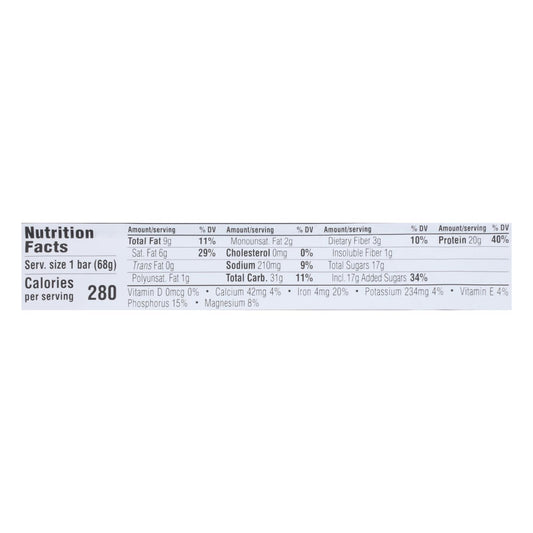 Clif Bar Builder Bar - Chocolate - Case Of 12 - 2.4 Oz