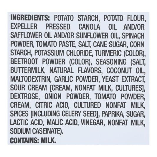 Sensible Portions - Veggie Straw Zesty Ranch - Case Of 12 - 4.25 Ounces