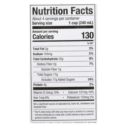 Pacific Natural Foods Oat Original - Organic - Case Of 12 - 32 Fl Oz.