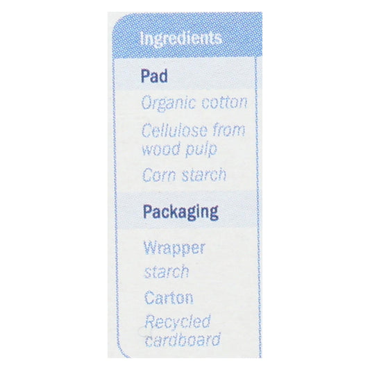 Natracare Ultra Extra Pads W/wings - Super - 10 Count