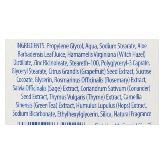 Kiss My Face Deodorant Active Life Cucumber Green Tea Aluminum Free - 2.48 Oz