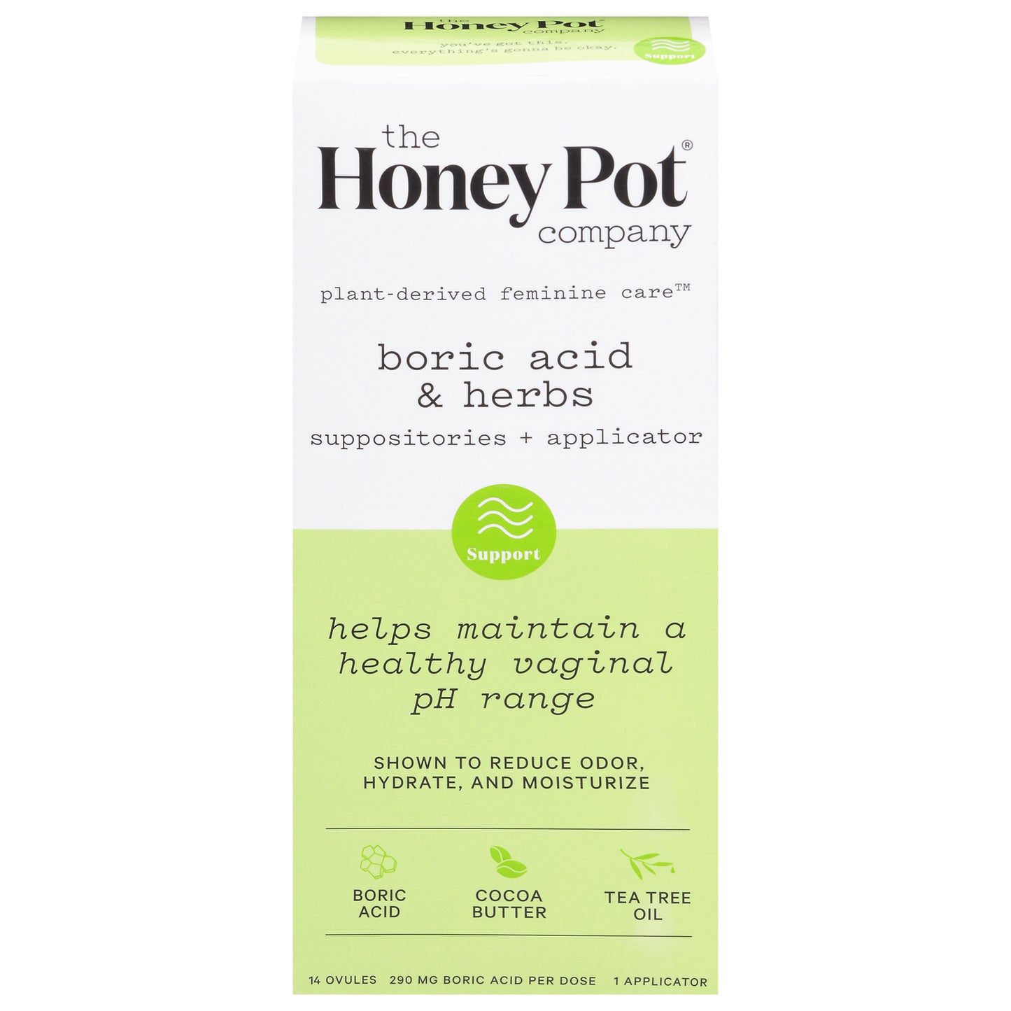The Honey Pot - Suppositories Herbal 7day - Ea Of 1-14 Ct
