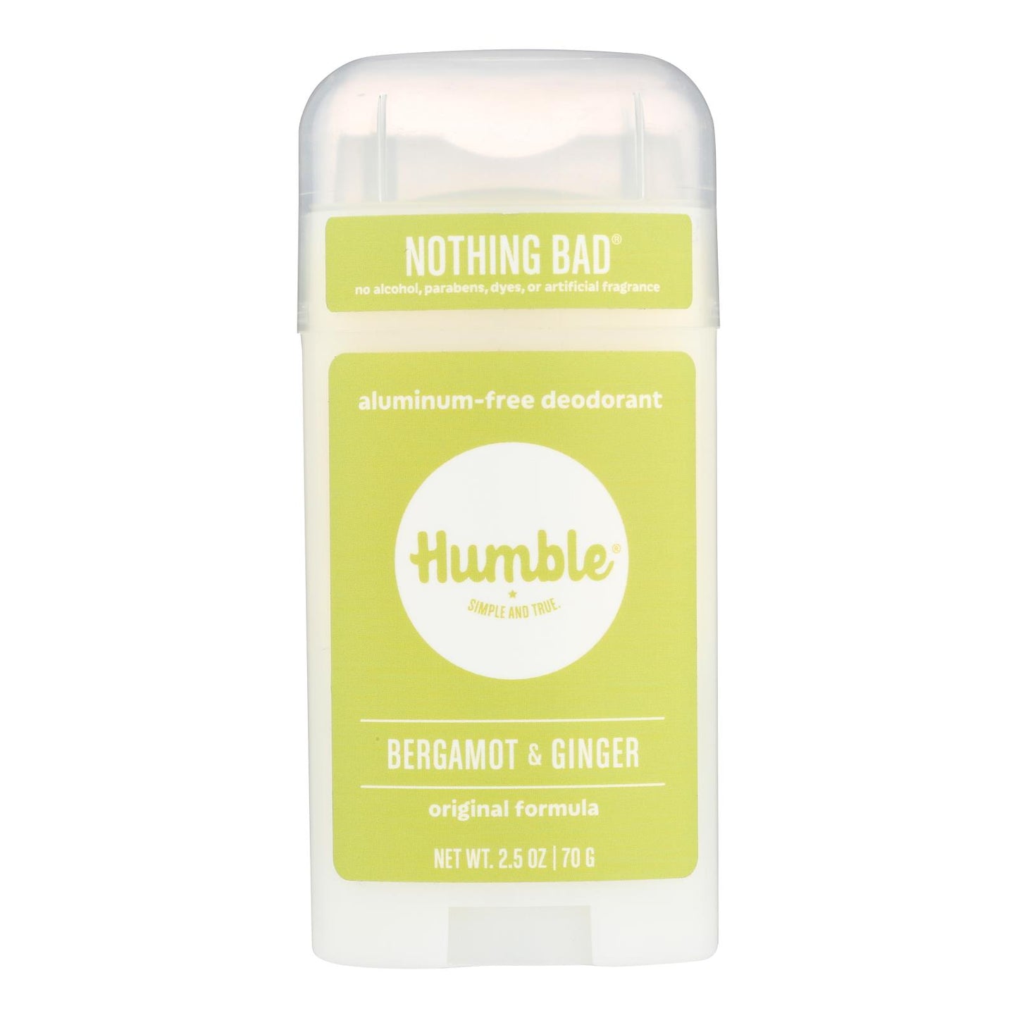 Humble Brands - Deod Bergamont Ginger - Ea Of 1-2.5 Oz