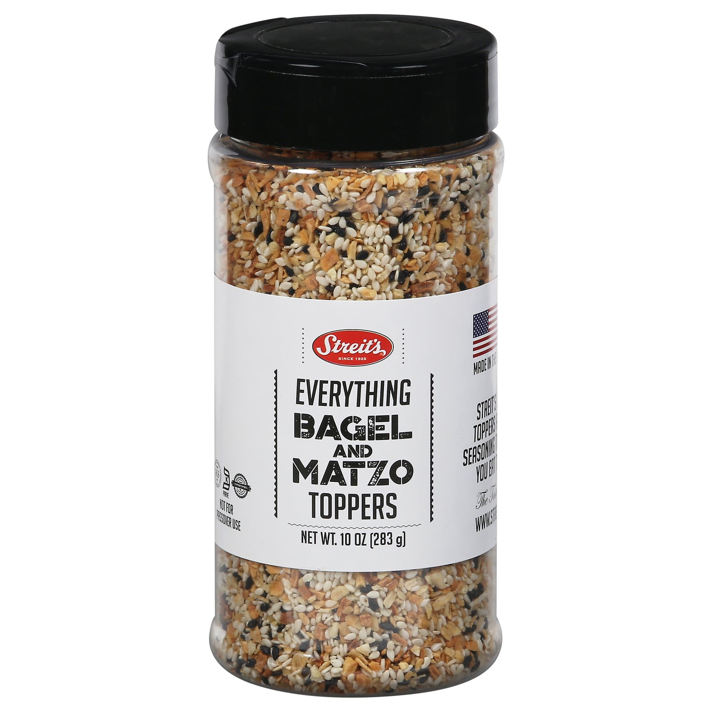 Streit's - Matzo Topper Everything - Cs Of 12-10 Oz