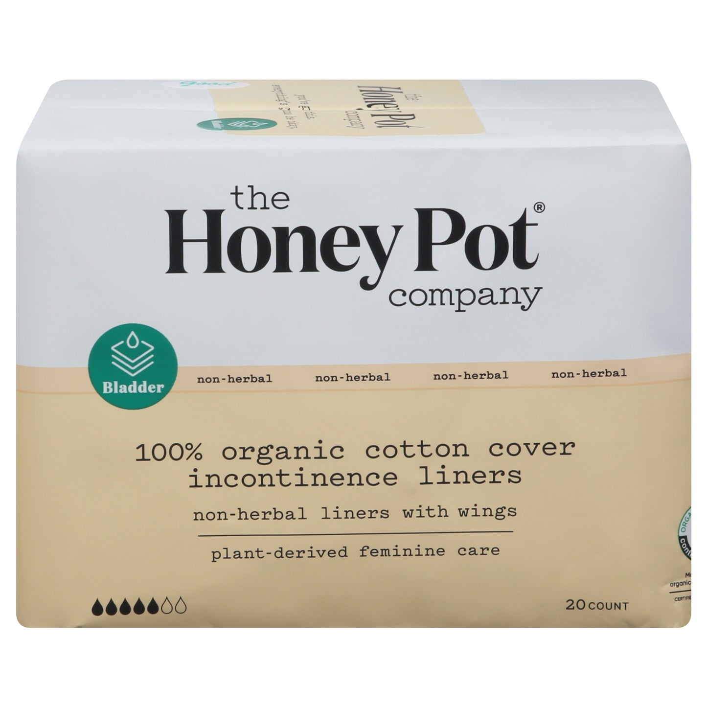 The Honey Pot - Pntlnr Incontnce Non Hrbl - Ea Of 1-20 Ct