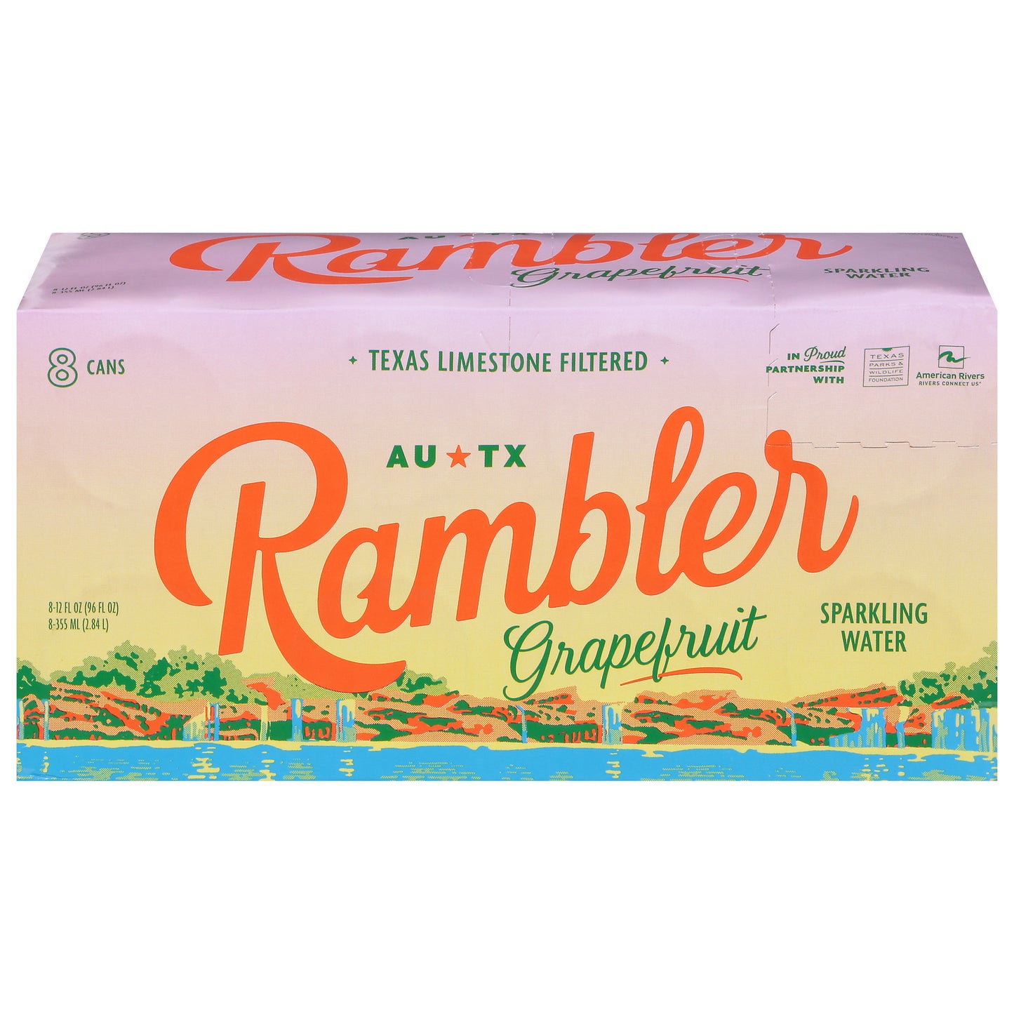 Rambler - Water Sparkling Grpfrt - Cs Of 3-8/12 Fz