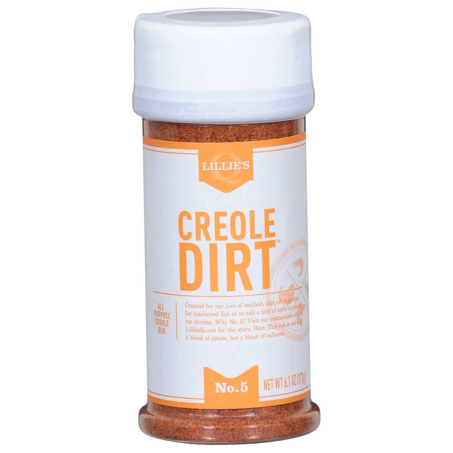 Lillie's Q - Rub Creole Dirt - Cs Of 6-6.1 Oz