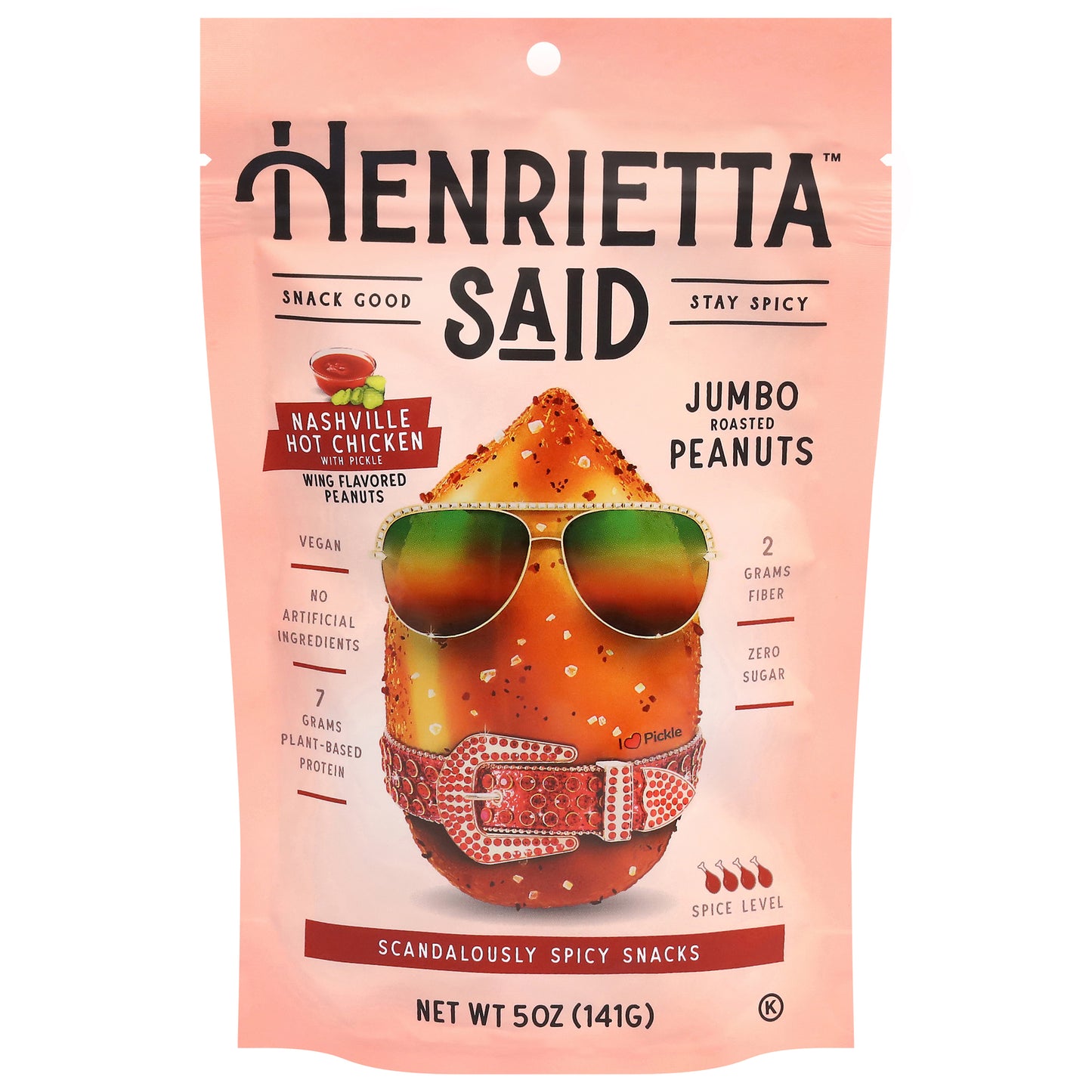 Henrietta Said - Peanuts Nshville Hot Chk - Cs Of 12-5 Oz