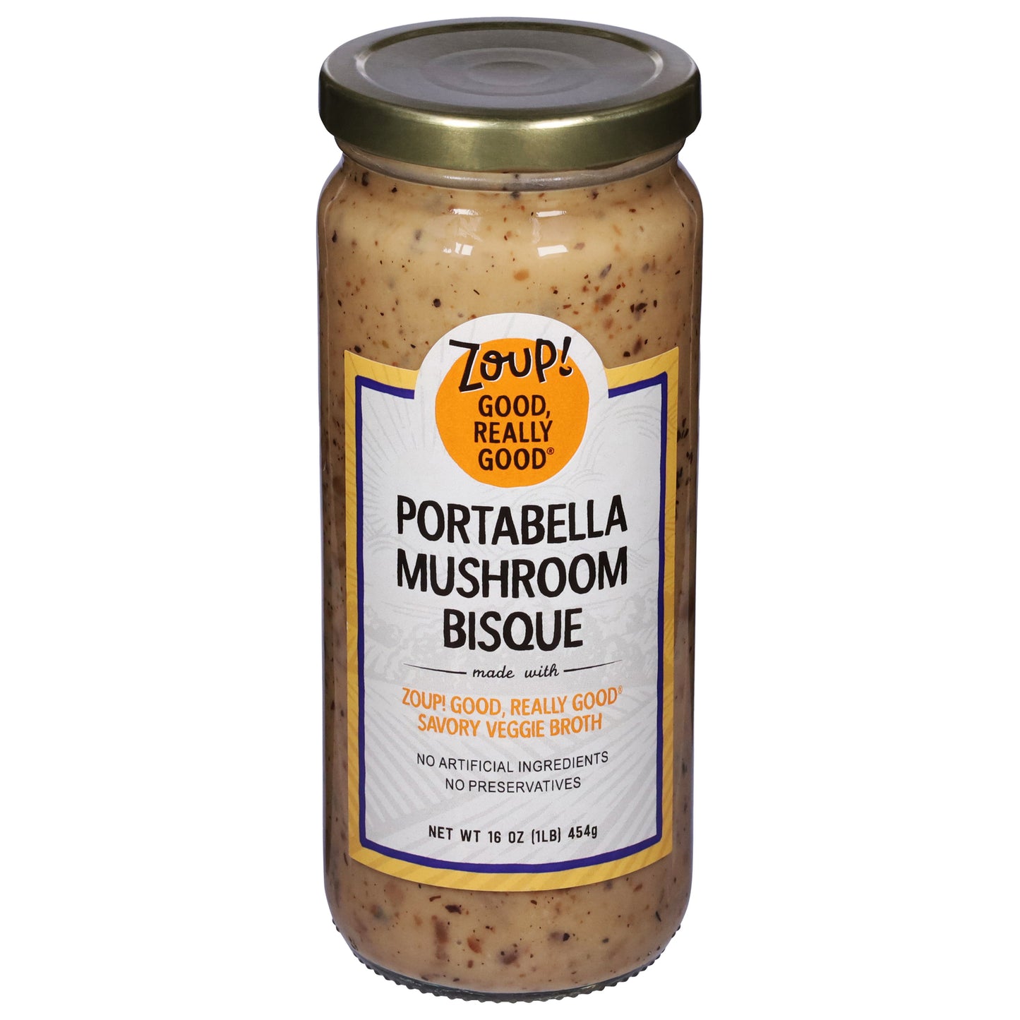 Zoup! Good Really Good - Soup Prtbla Mushrm Bisque - Cs Of 6-16 Fz
