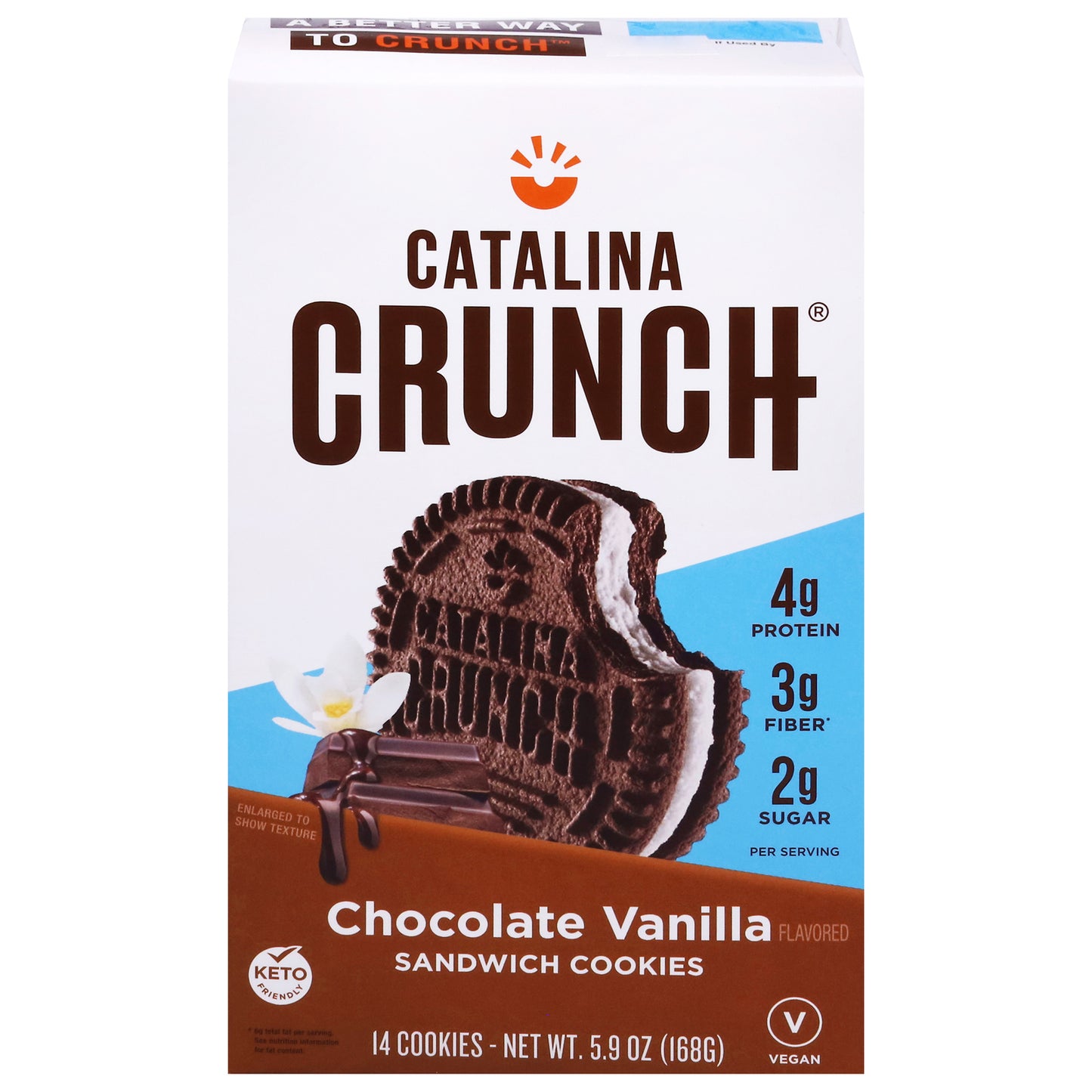 Catalina Crunch - Cky Sndwch Choc Vanilla - Cs Of 6-5.9 Oz