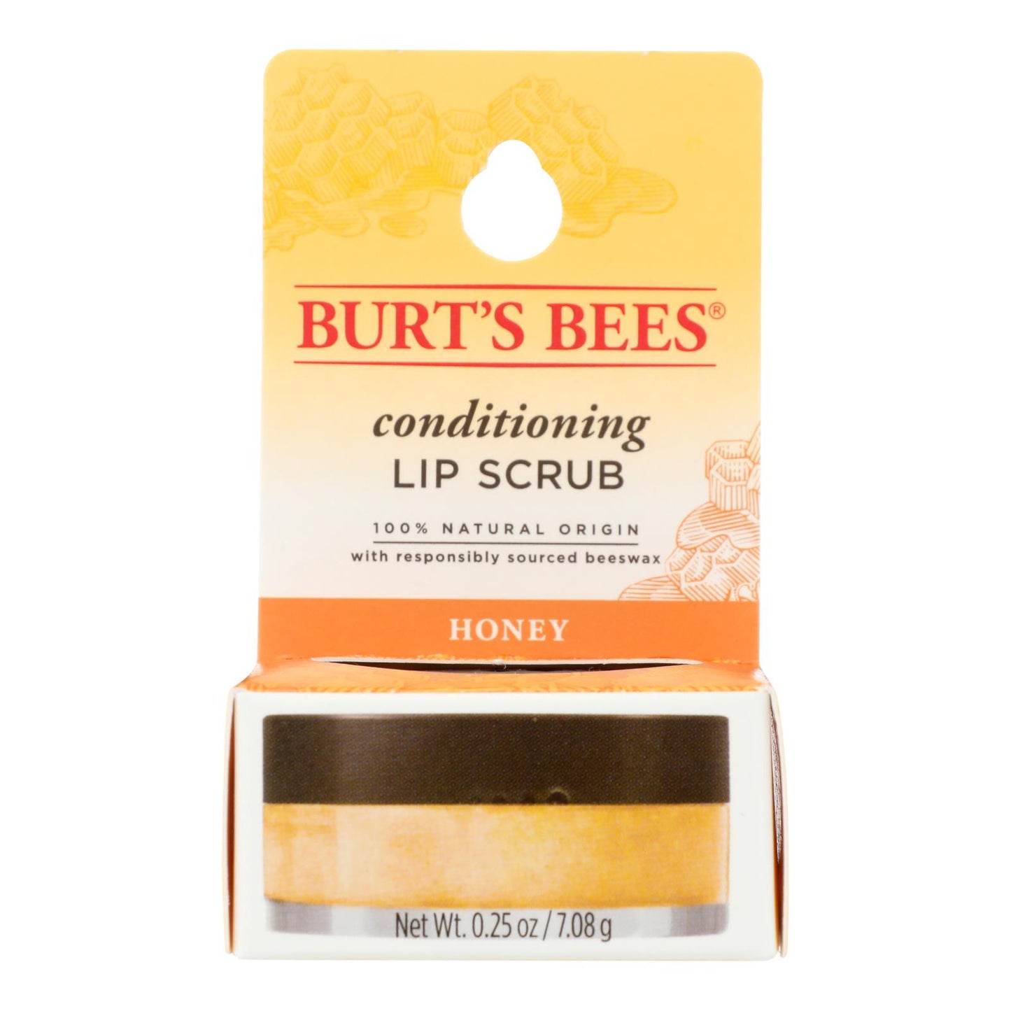 Burt's Bees Conditioning Lip Scrub With Honey - Case Of 4 - .25 Oz