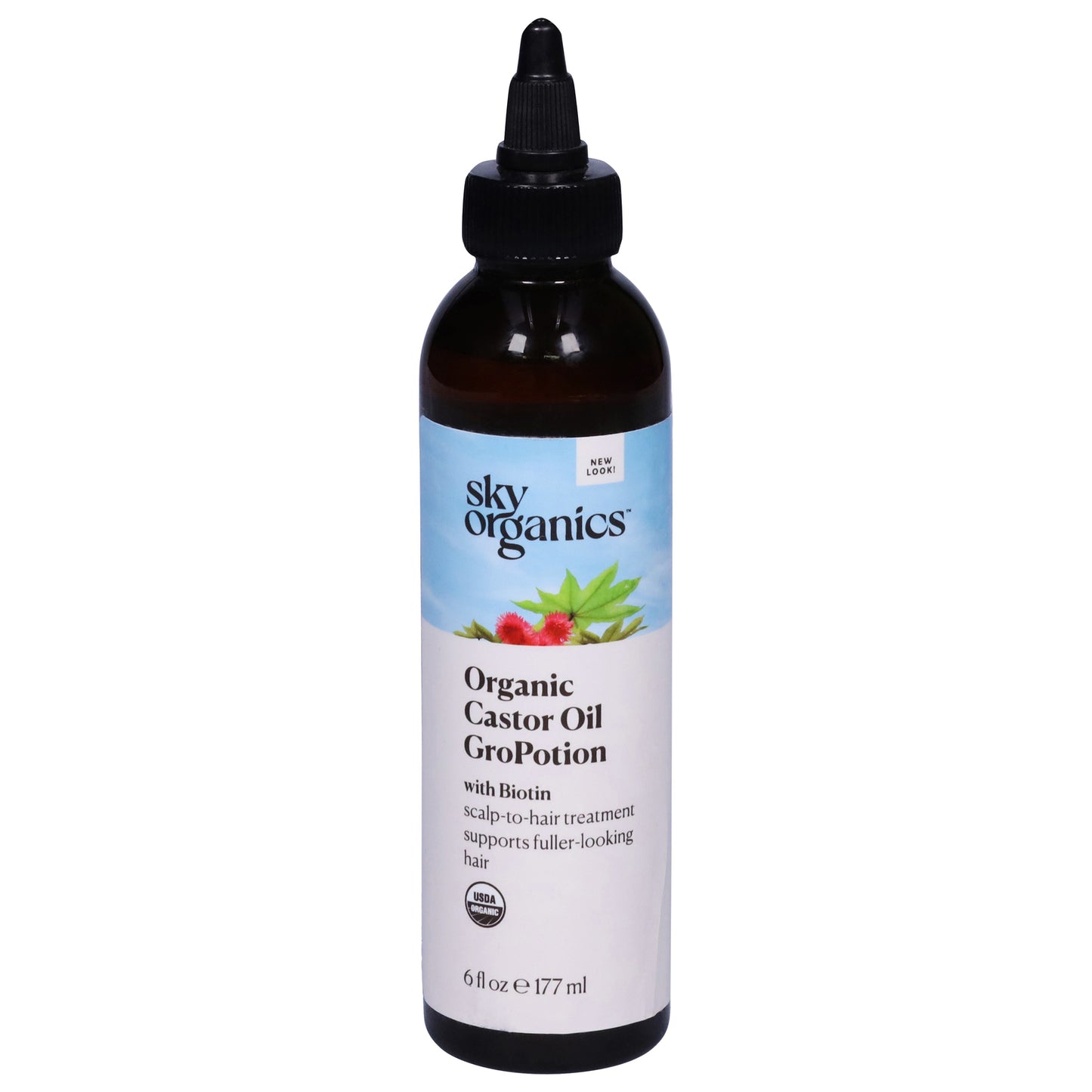 Sky Organics - Castor Oil Og2 Gropotion - Ea Of 1-6 Oz