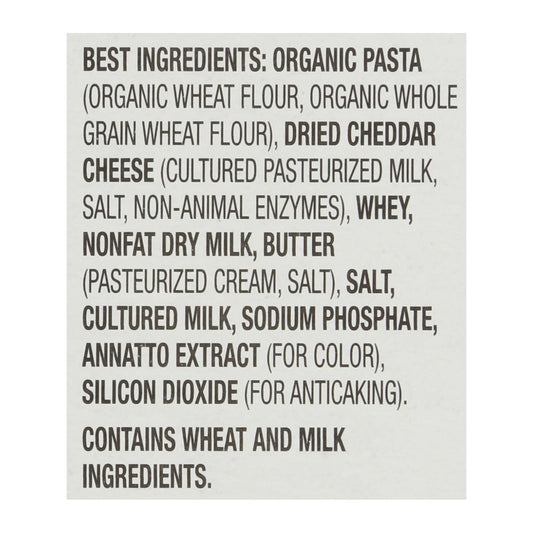 Annie's Homegrown Bernie's Farm Macaroni And Cheese Shapes - Case Of 12 - 6 Oz.