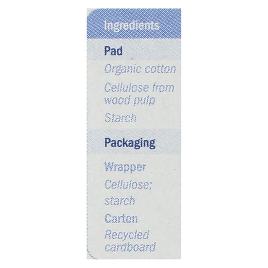 Natracare Natural Ultra Pads Super Plus W/organic Cotton Cover - 12 Pack