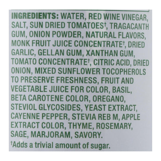 Walden Farms, Italian Dressing With Sun Dried Tomato - Case Of 6 - 12 Fz