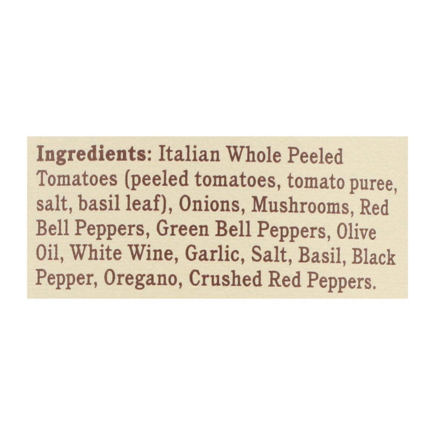 Rao's Specialty Food Homemade Sauce - Peppers And Mushroom - Case Of 12 - 24 Oz.