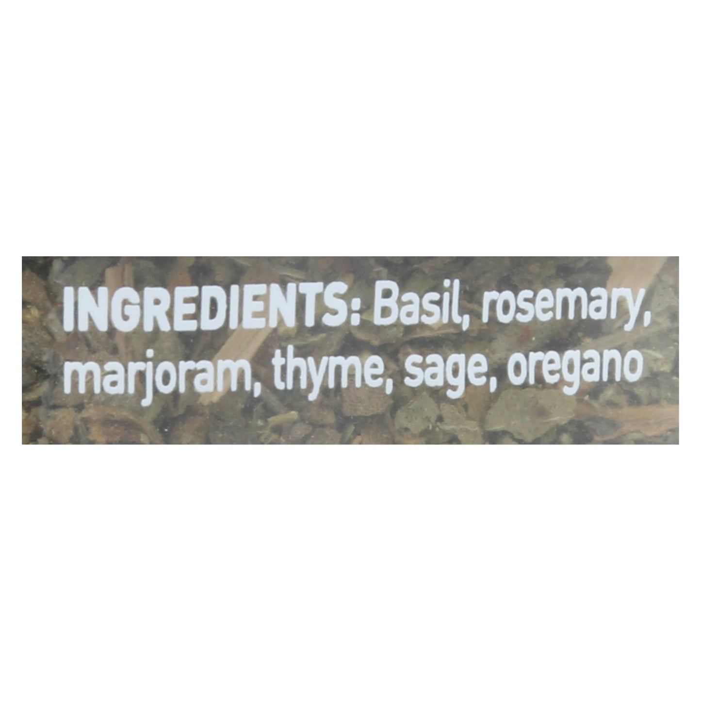 The Spice Hunter Salt Free Italian Seasoning Blend - Case Of 6 - .6 Oz