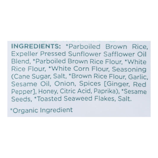 Lundberg Family Farms - Rice Chips Og3 Ses Seed - Cs Of 6-5.5 Oz