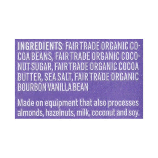 Dr. Bronner's - Bar Chocolate Salted Dark - Case Of 12-3 Oz