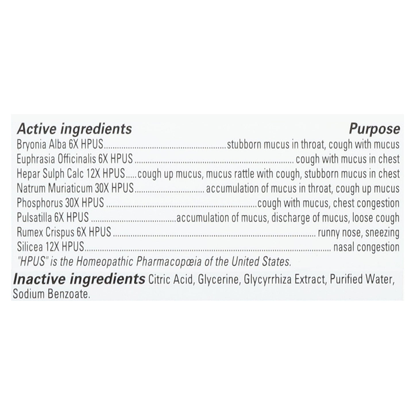 Hyland's - Bby Mucus+cold Relief Day - Ea Of 1-4 Fz