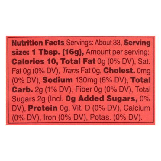 True Made Foods - Ketchup Sqz Btl No Sugar - Cs Of 6-18.5 Oz