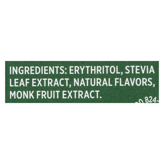 Whole Earth Sweetener Co Stevia Leaf & Monk Fruit Natural Sweetener Blend - Case Of 12 - 40 Ct