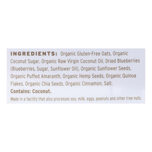 Purely Elizabeth Organic Ancient Grain Granola - Blueberry Hemp - Case Of 6 - 12 Oz.