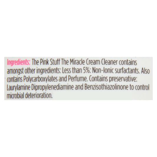 The Pink Stuff - Miracle Cream Cleaner - Cs Of 12-25.4 Oz