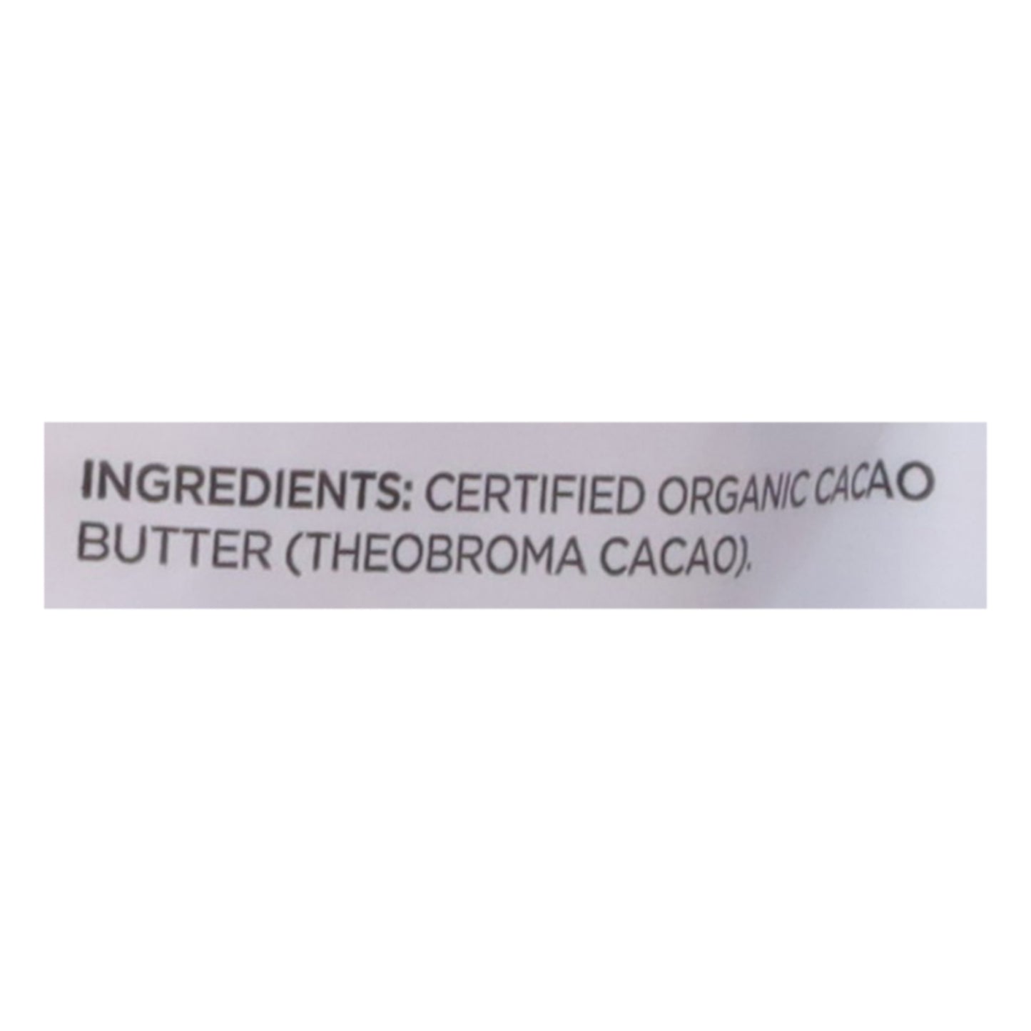 Navitas Organics - Wafers Og1 Cacao Butter - Cs Of 6-8 Oz