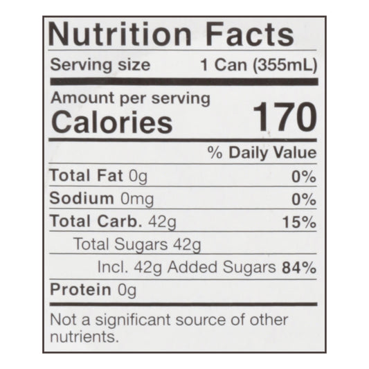 Virgil's - Soda Root Beer - Cs Of 6-4/12 Fz