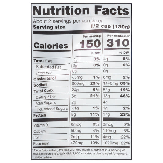 Somos - Beans Rth Rfrd Chptle Blk - Cs Of 6-10 Oz