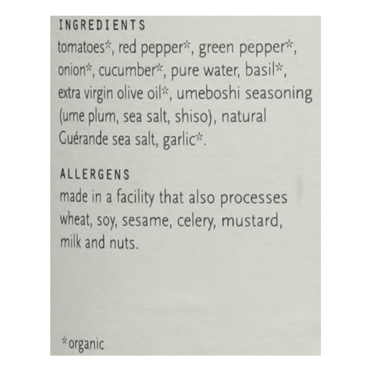 Karine & Jeff - Soup Og2 Gazpacho - Cs Of 6-16.9 Fz