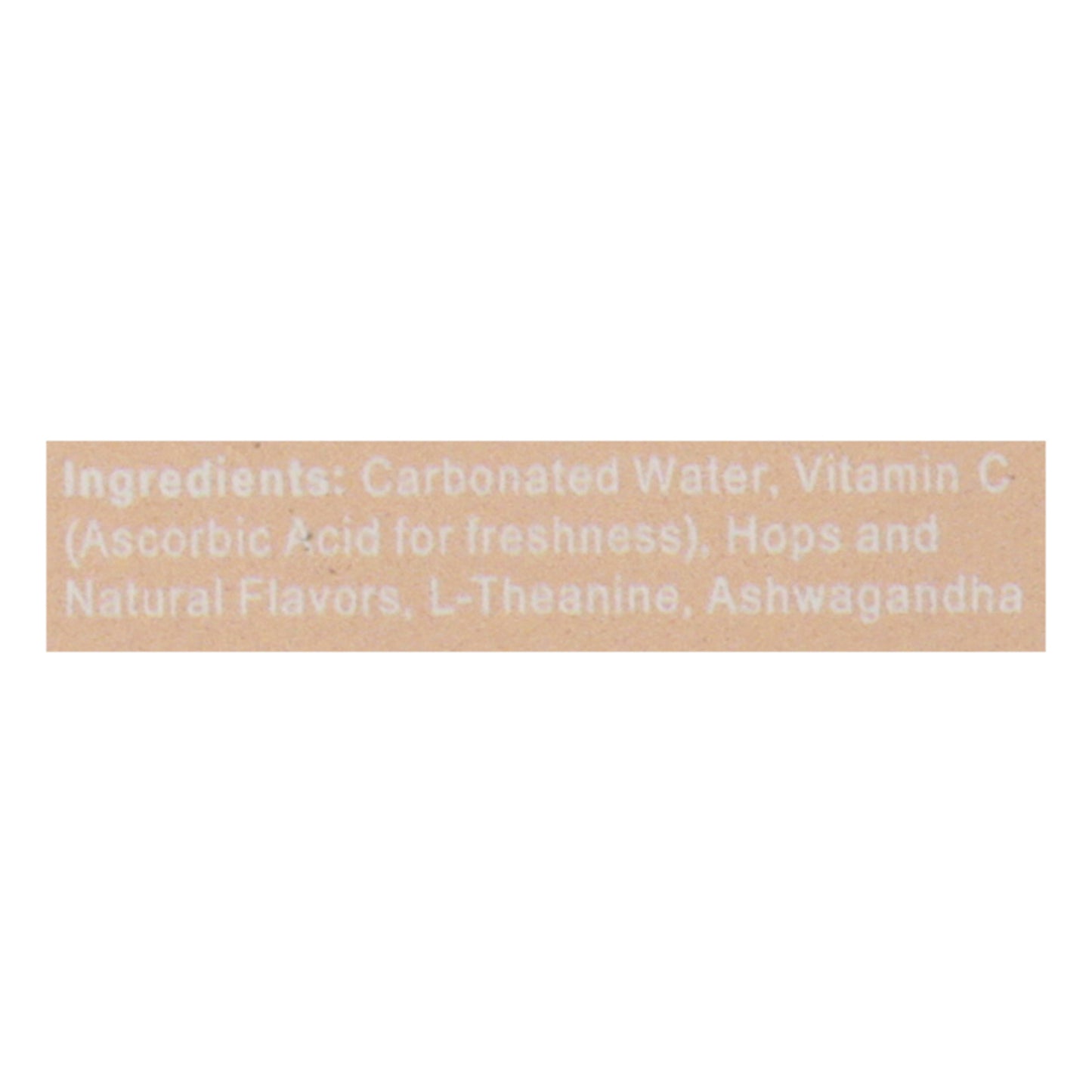 Hop Wtr - Hop Water Spk Peach 6pk - Cs Of 4-6/12 Fz