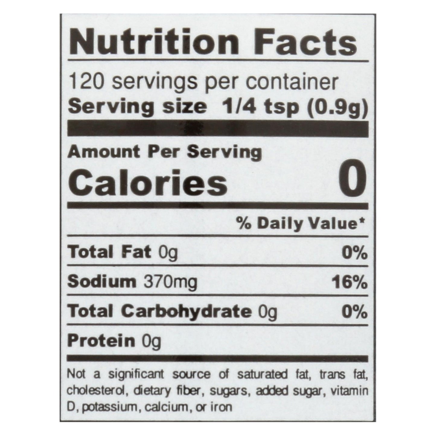 Borsari - Seasoning Salt Original - Case Of 6-4 Oz