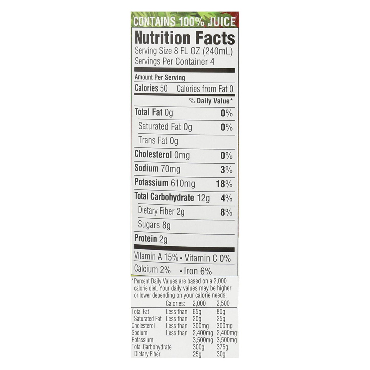 Rw Knudsen Very Veggie Organic Juice - Case Of 6 - 32 Fz