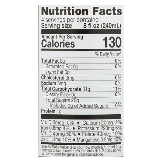 Lakewood - Organic Juice - Pure Pineapple - Case Of 6 - 32 Fl Oz.