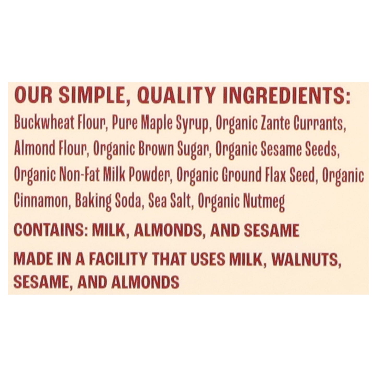 Better With Buckwheat - Crisps Cinnamon Maple - Cs Of 10-3.7 Oz