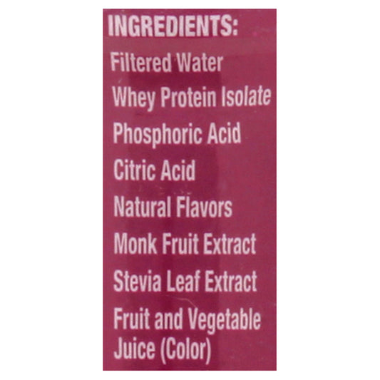 Ready Water - Water Protein Blk Cherry - Cs Of 12-16.9 Fz