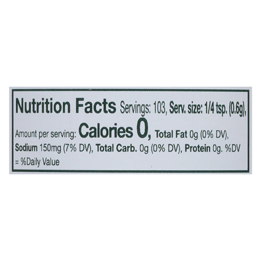 Simply Organic - Salt Og2 Black Garlic - Cs Of 6-2.19 Oz